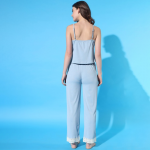 V-Neck Top & Pyjamas