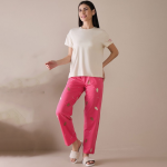 Women Round Neck Night suit